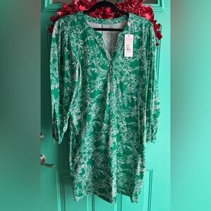 NWT Lilly Pulitzer Emery Dress - Safari Party - XL